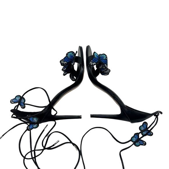 New York & Co Butterfly Lace Up Heels - Picture 5 of 9